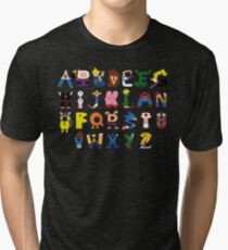 Gamer's Alphabet Tri-blend T-Shirt