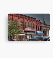 Downtown in McKinney Canvas Print