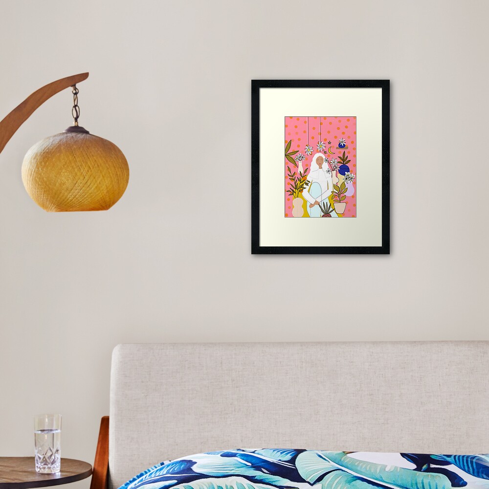 CALM Framed Art Print