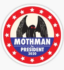 Mothman For President Sticker
