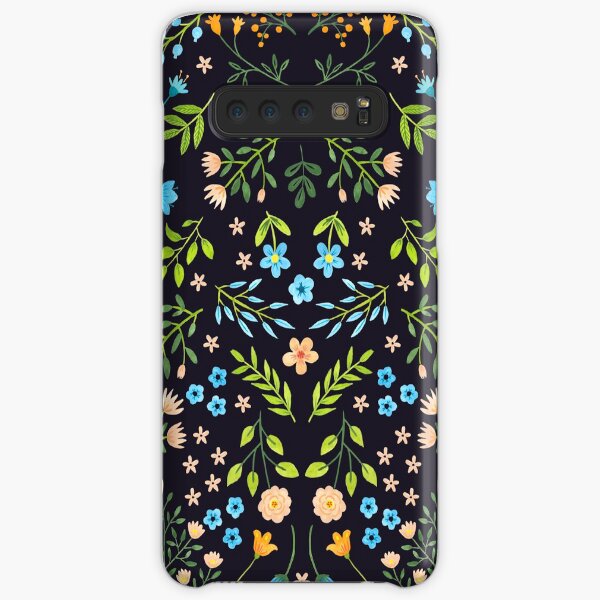 Watercolor flowers Samsung Galaxy Snap Case