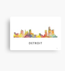 Detroit Michigan Skyline WB1 Canvas Print