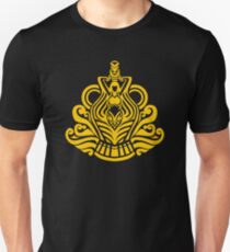 Zodiac Sign Aquarius Gold Unisex T-Shirt