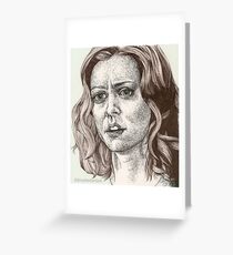 Tabula Rasa - Willow - Buffy S6E8 Greeting Card