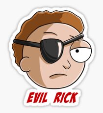 evil Morty Sticker