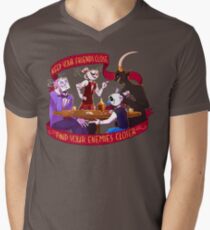 Friends Close, Enemies Closer V-Neck T-Shirt
