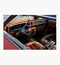 Ghetto Tiny Chain Steering Wheel Photographic Print