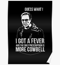 MORE COWBELL Poster