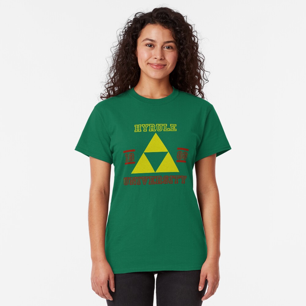 T-shirt classique « HYRULE UNIVERSITY»