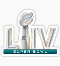 Super Bowl LIV logo Sticker