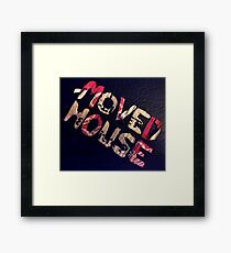 moved house Framed Print