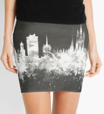 Aberdeen Scotland Skyline Mini Skirt