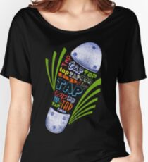 Tap Shoe Color - Dark Women's Relaxed Fit T-Shirt