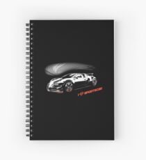 Sports car Spiral Notebook