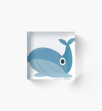 whale Acrylic Block