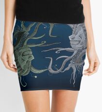 Sea Monsters Mini Skirt