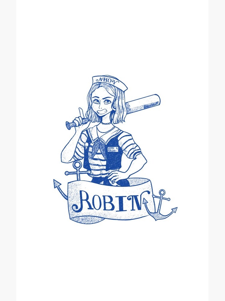Stranger Things Robin Scoops Ahoy by Wyverin