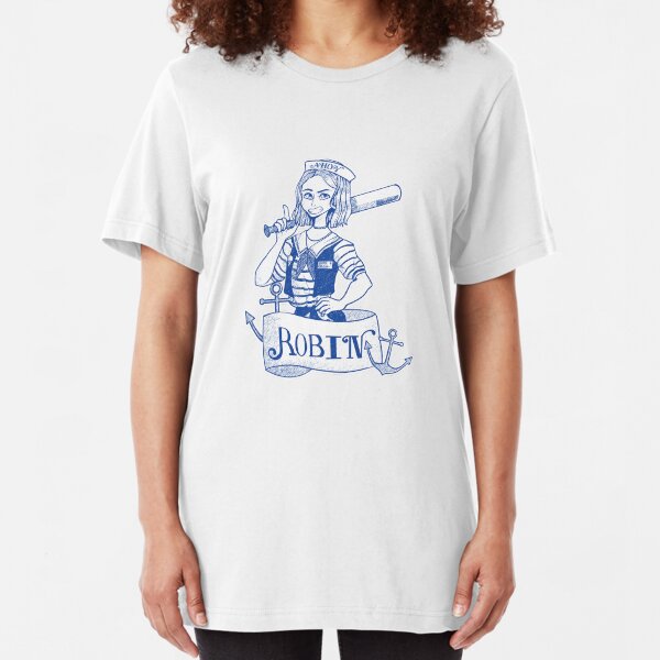 Stranger Things Robin Scoops Ahoy Slim Fit T-Shirt