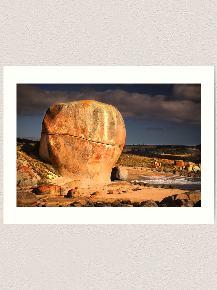 Alternate view of Castle Rock - Flinders Island, Tasmania Art Print