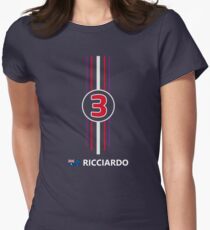 F1 2014 - #3 Ricciardo Women's Fitted T-Shirt
