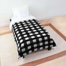 Check Pattern Comforters Redbubble