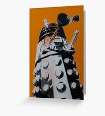 Dalek Greeting Card
