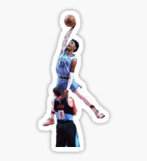 Ja Morant almost over Kevin Love Sticker