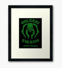 GOLGARI SWARM Framed Print