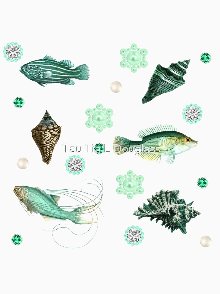 Shells, fishes and Pearls by PurplePeacock