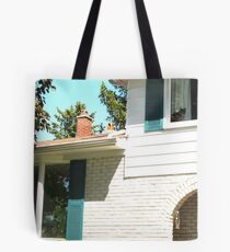 Upstairs, Downstairs Tote Bag