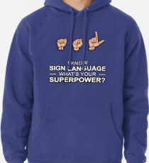 ASL Superpower Pullover Hoodie