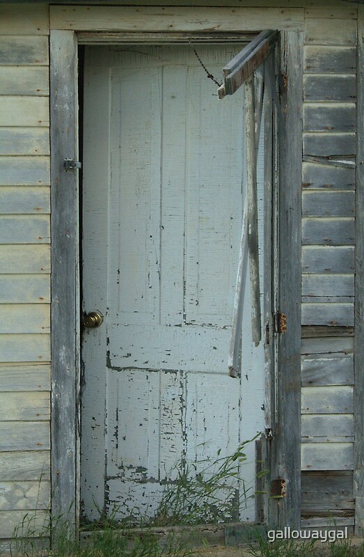 "This old open door beckons you still" by gallowaygal | Redbubble