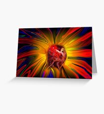 Power in a Flower Greeting Card