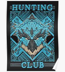 Hunting Club: Azure Rathalos Poster