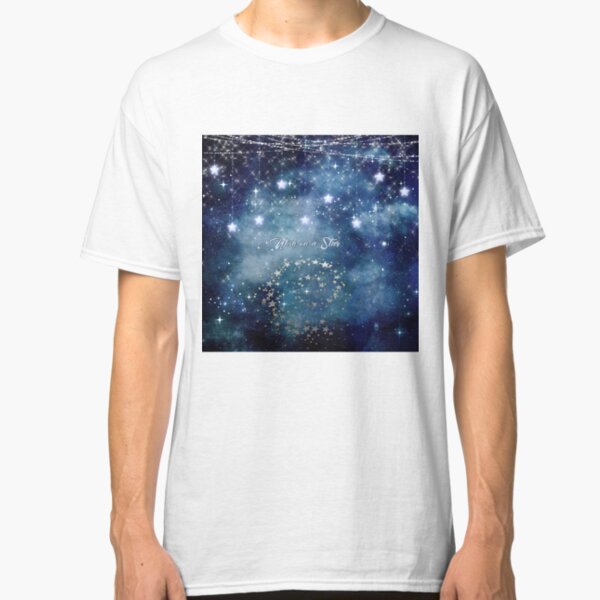 Wish on a Star Night Sky Classic T-Shirt