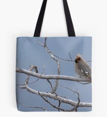 Bohemian Waxwing Tote Bag