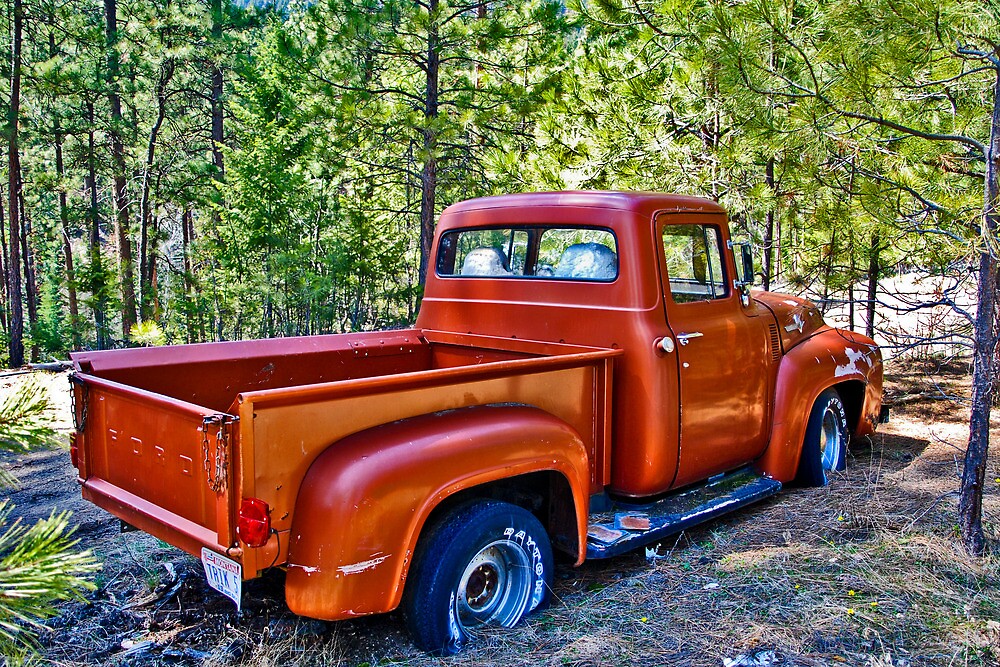  56 Ford Truck  by Bryan D Spellman Redbubble