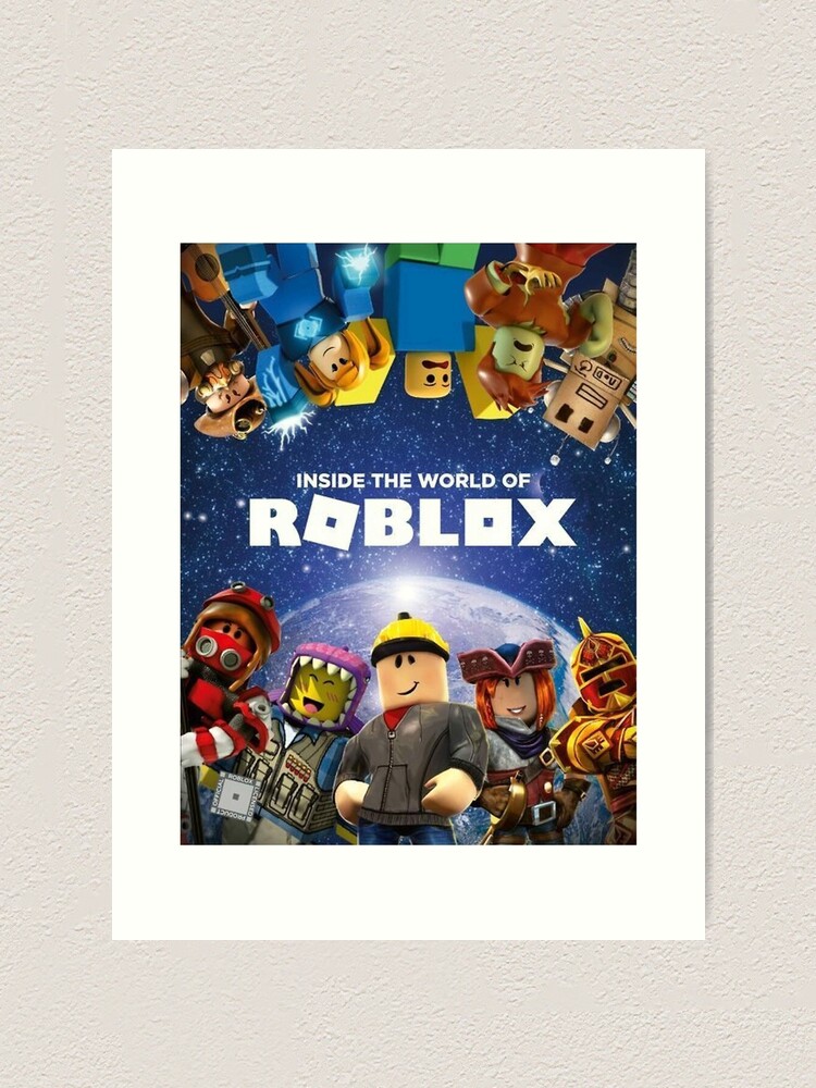 Inside The World Of Roblox Games Art Print By Buhwqe Redbubble - roblox framed art print by minimalismluis redbubble