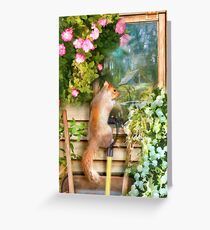 Garden Reflections Greeting Card