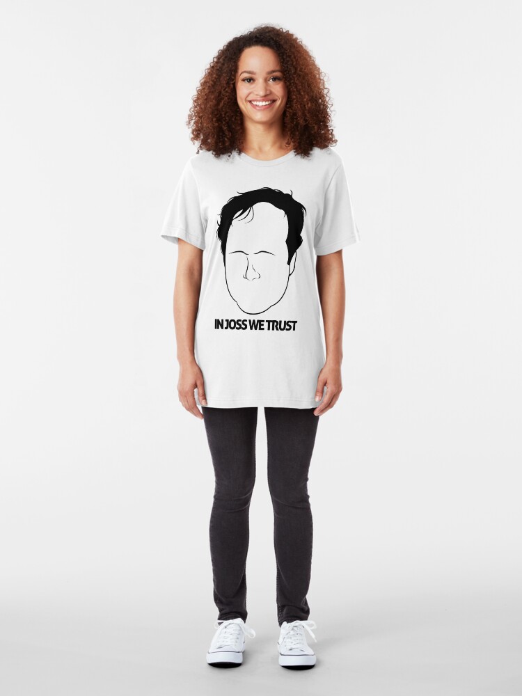 Vista alternativa de Camiseta ajustada Joss Whedon