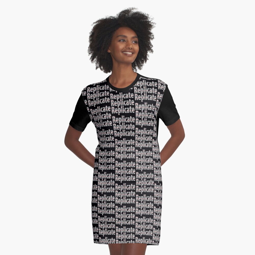 Replicate 3X. Graphic T-Shirt Dress