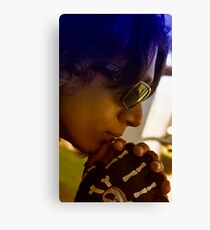 Omar in Thought Canvas Print
