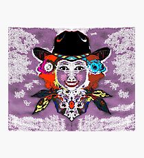 poster cowgirl Photographic Print