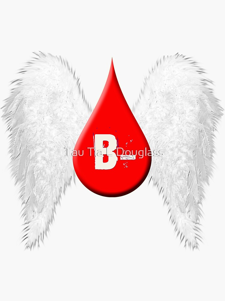 Blood Type B Negative - Angel Wings by PurplePeacock