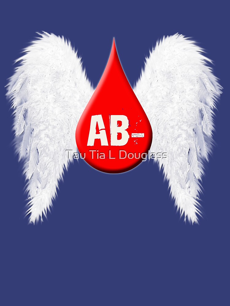 Blood Type AB Negative - Angel Wings by PurplePeacock