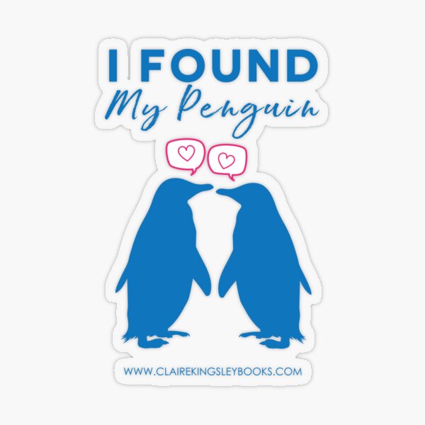 I Found My Penguin Transparent Sticker