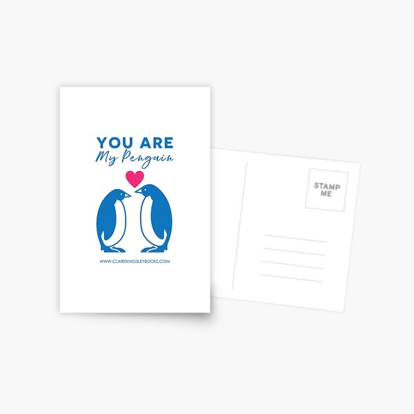 You Are My Penguin Postcard