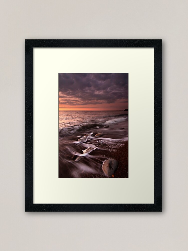 Alternate view of Stones Framed Art Print
