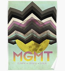 MGMT Tour Poster Poster