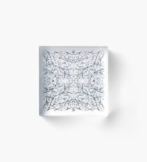 Drawing Day Inky Spirals V1 Acrylic Block